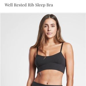 Athleta Well Rested Rib, sleep bra woman bell XL & L well rested short avail. to